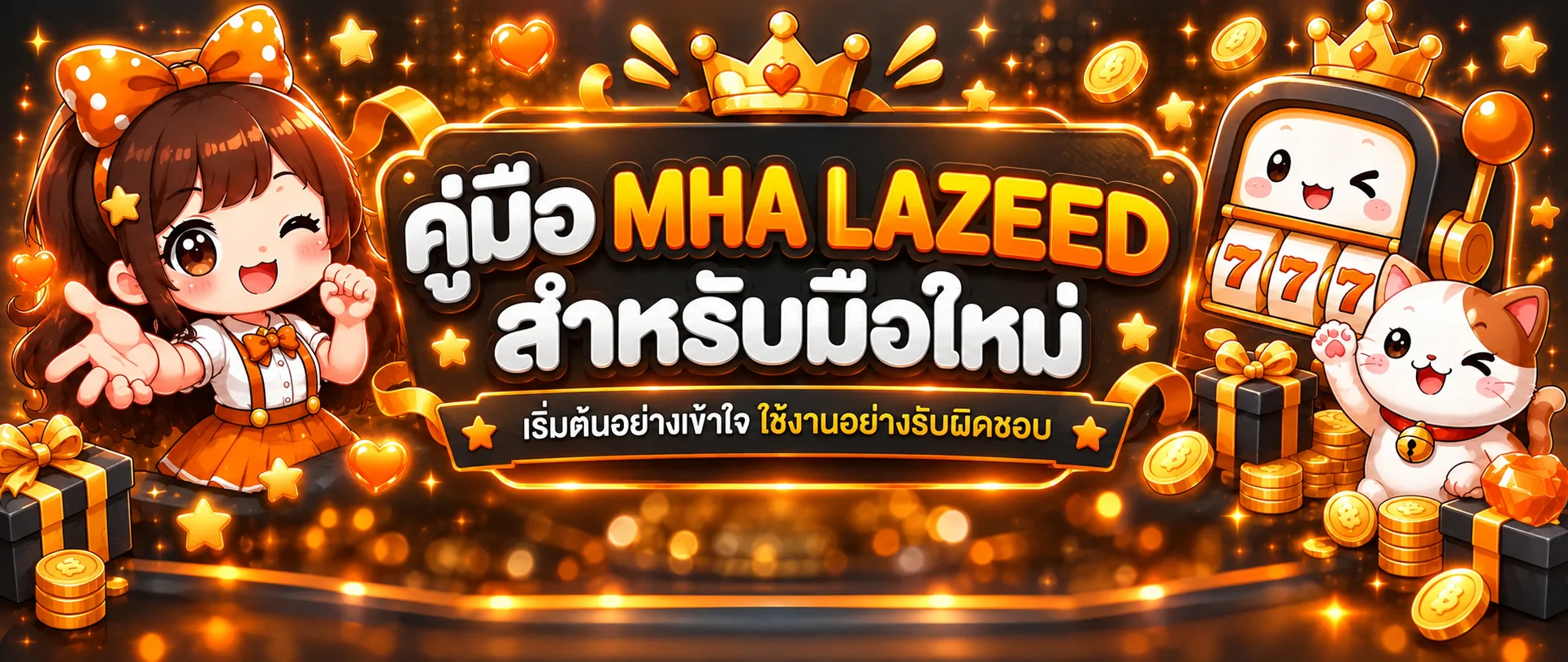MHA LAZEED คู่มือมือใหม่ เริ่มต้นอย่างปลอดภัย